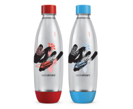SodaStream Butelka 1L Fuse x2 Brush Design - 1137843 - zdjęcie 1